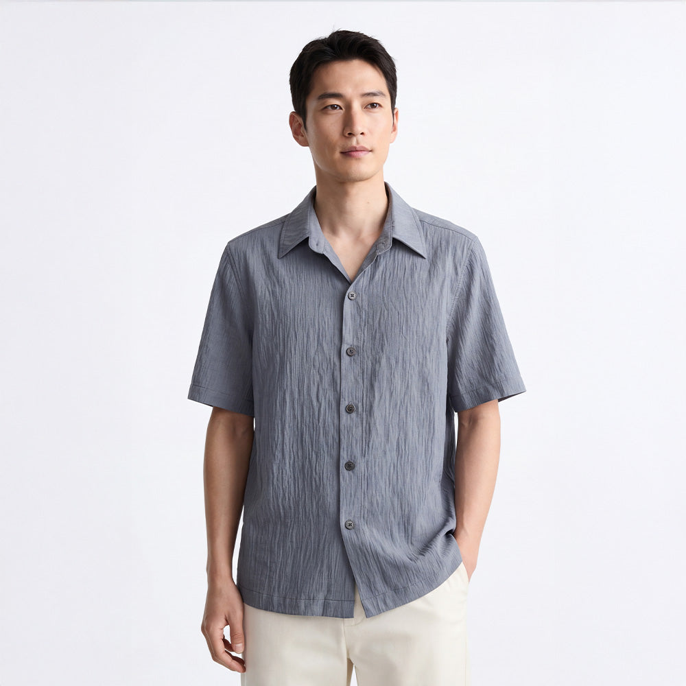 Taiyo - Chemise à manches courtes slim fit