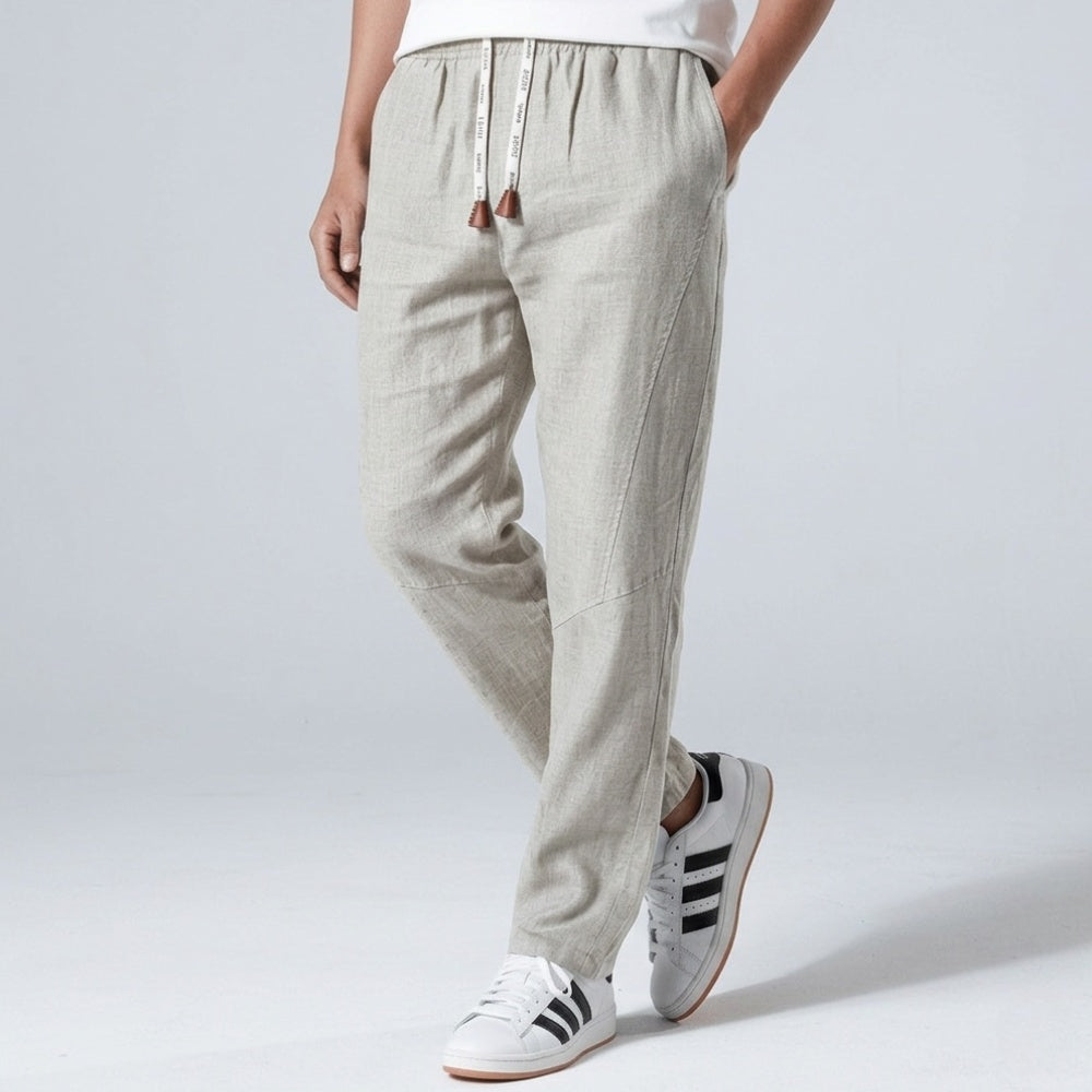 Pack de 3 x Tsuki - Pantalon confort japonais en lin