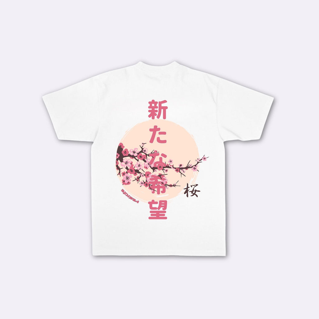 Sakura - T-shirt japonais oversize