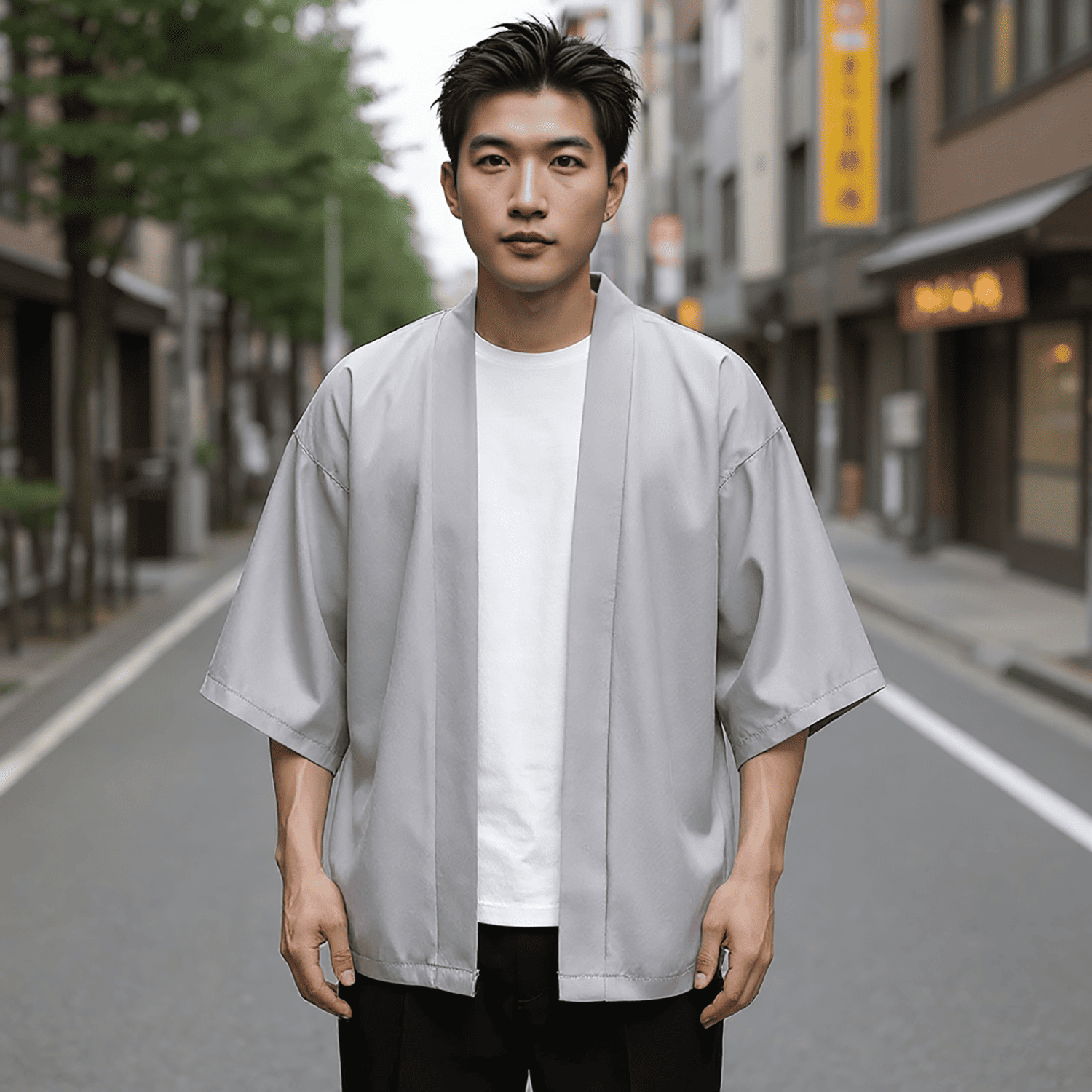Yun - T-shirt Kimono