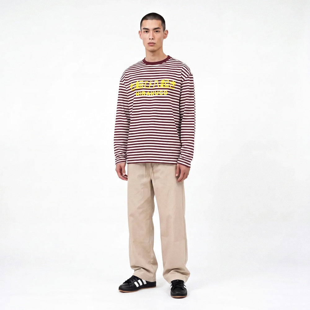 Shima - T-shirt rayé regular fit