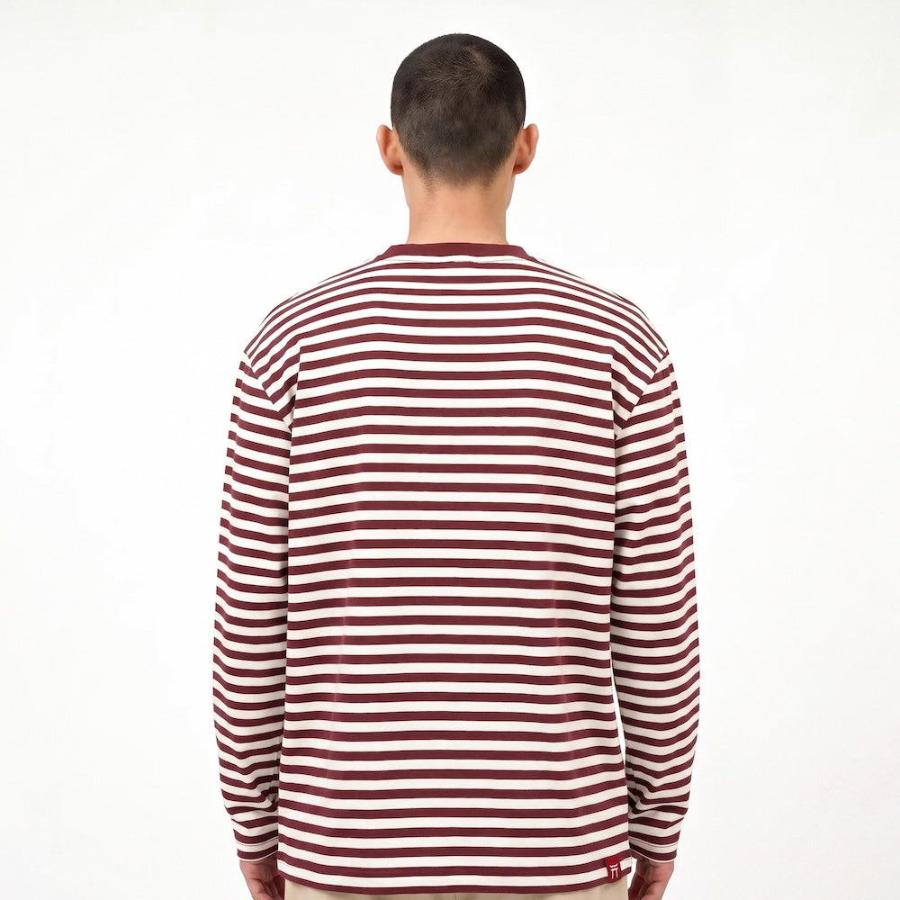 Shima - T-shirt rayé regular fit
