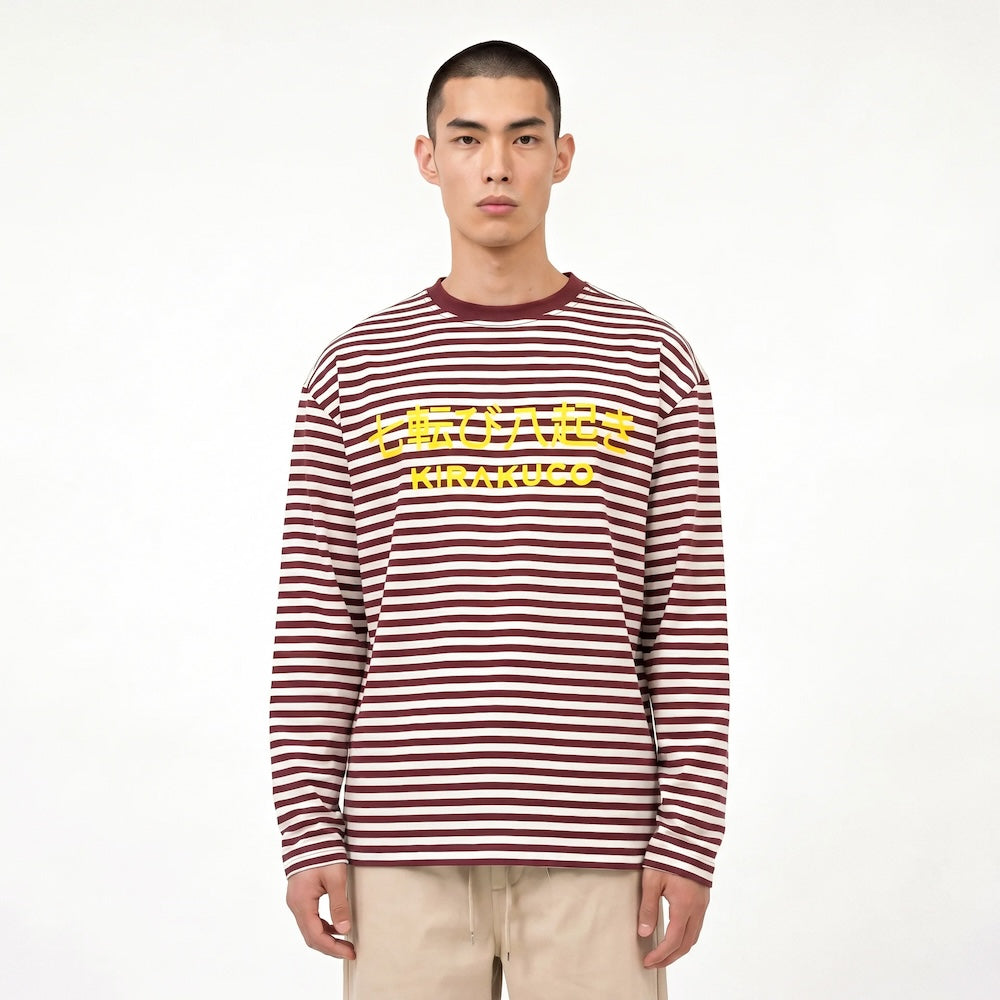 Shima - T-shirt rayé regular fit