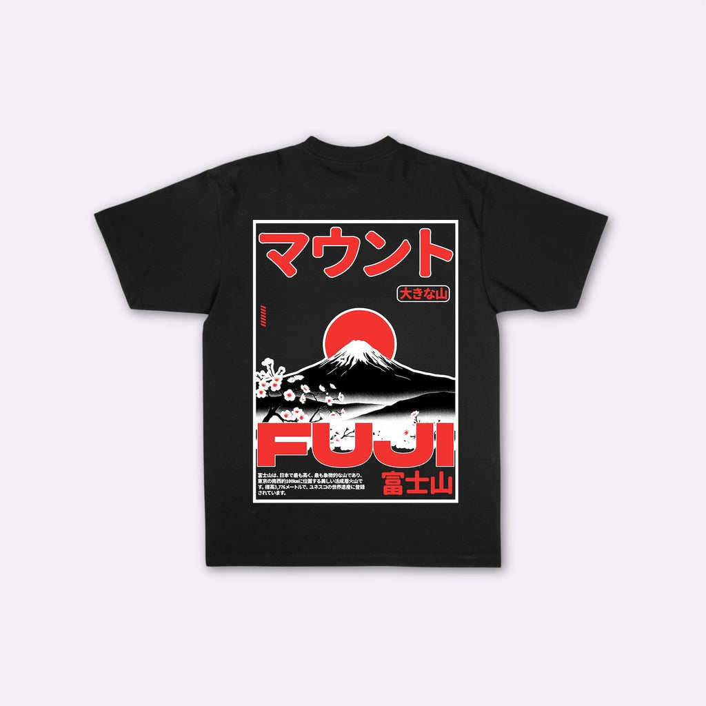 Fuji - T-shirt japonais oversize
