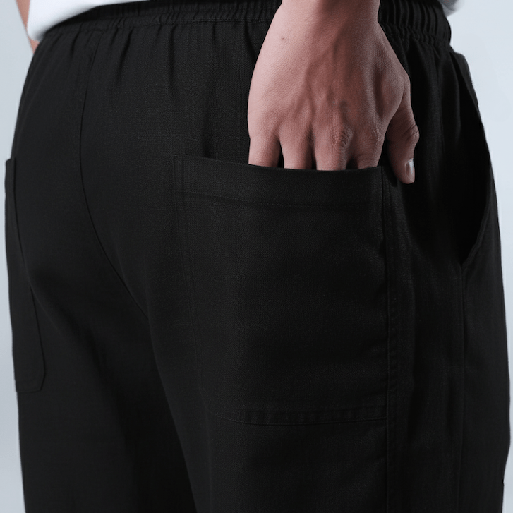 Pack de 3 x Tsuki - Pantalon confort japonais en lin