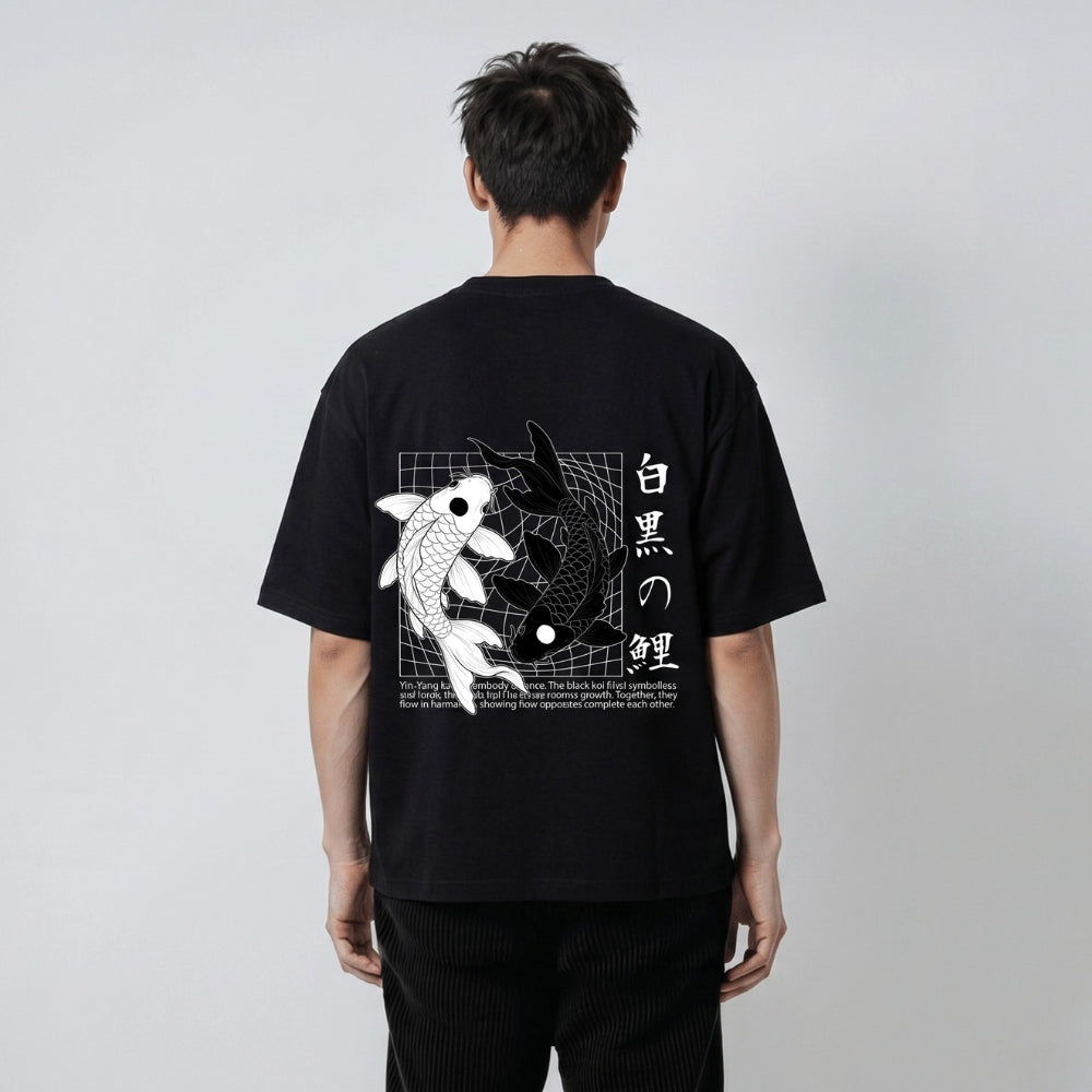 In Yō - T-shirt japonais oversize