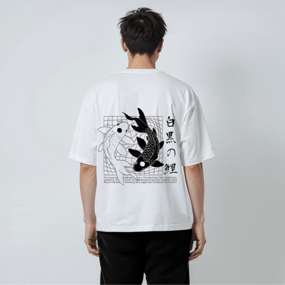 In Yō - T-shirt japonais oversize