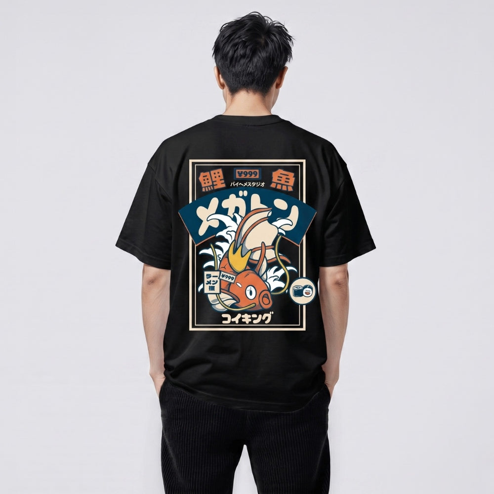 Koi - T-shirt japonais oversize
