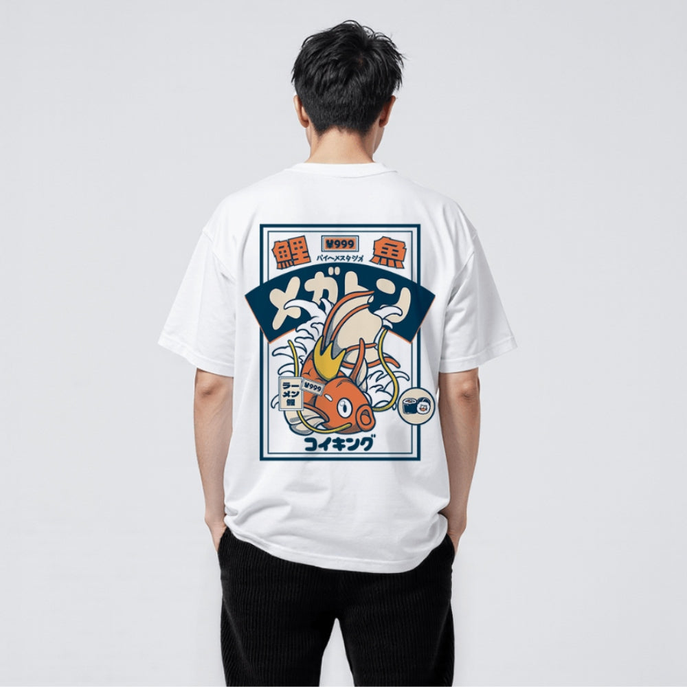 Koi - T-shirt japonais oversize