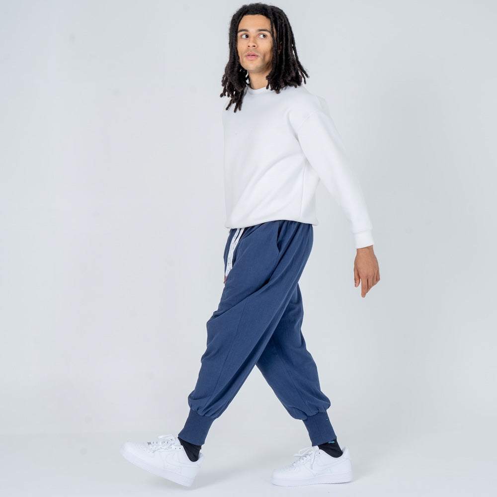 Riku - Pantalon harem confort en coton