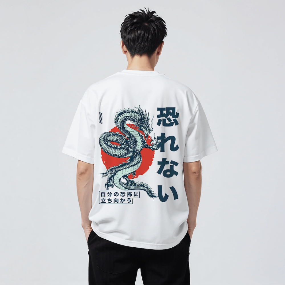 Ryū - T-shirt japonais oversize