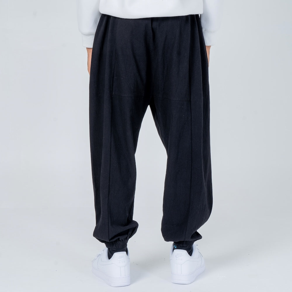 Shao - Pantalon harem confort en coton
