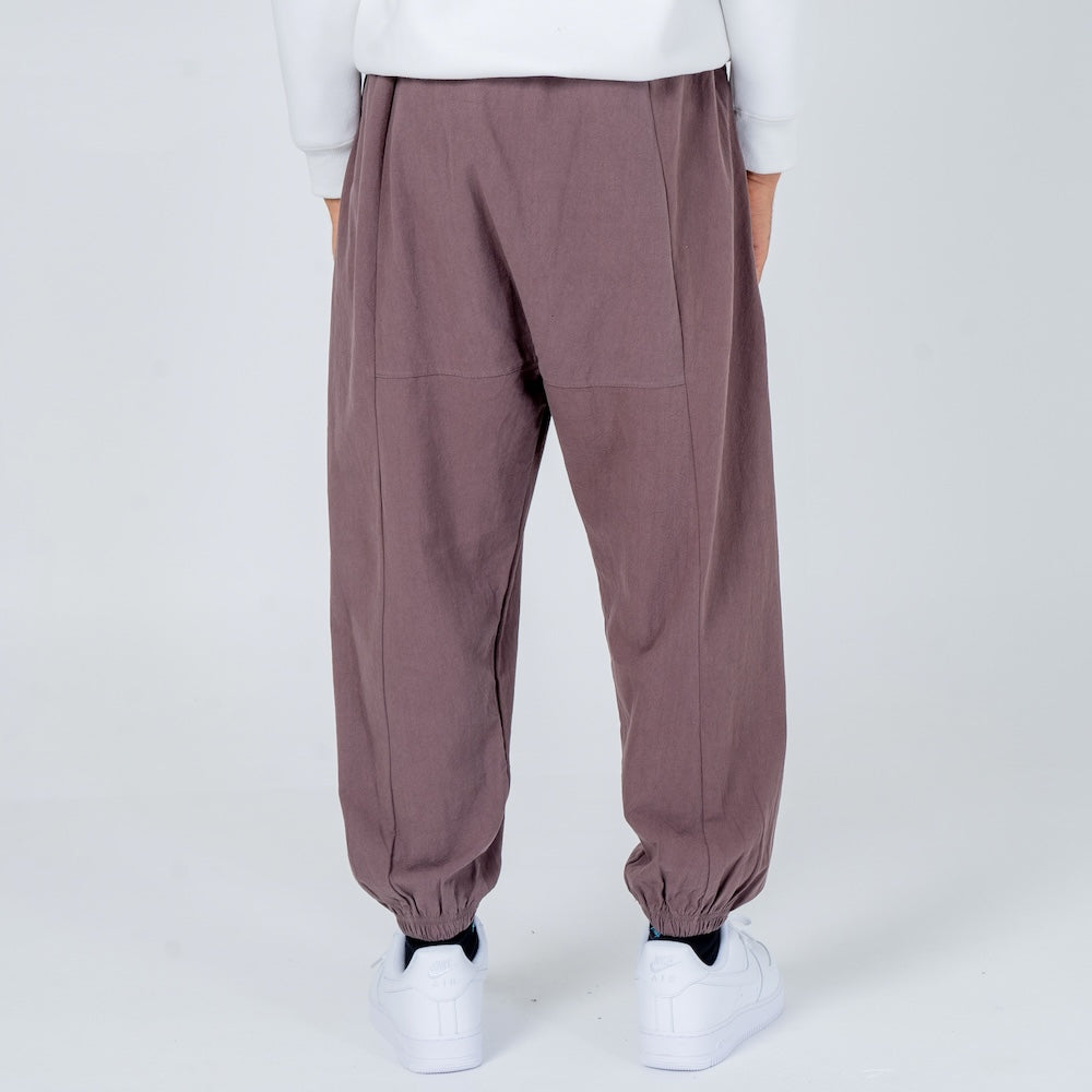 Shao - Pantalon harem confort en coton